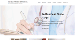 Desktop Screenshot of oneloveservices.com